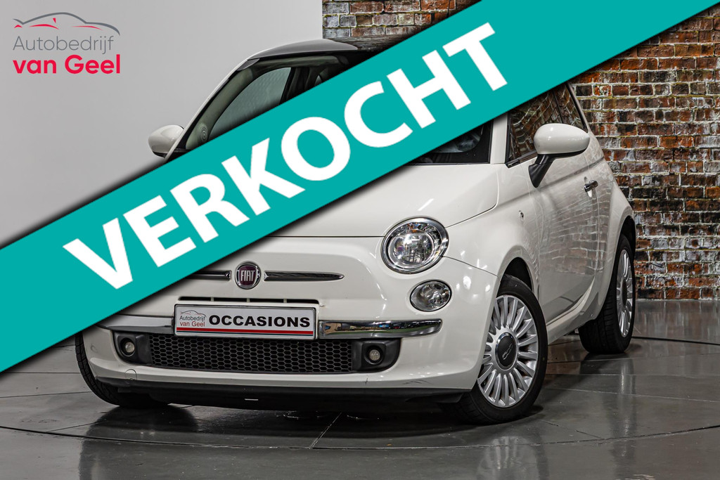 Fiat 500 0.9 TwinAir Lounge I Panorama dak I Airco 49284742-0.jpg | Autobedrijf van Geel